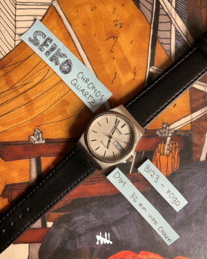 Seiko Chronos Quartz Vintage 8123-7090