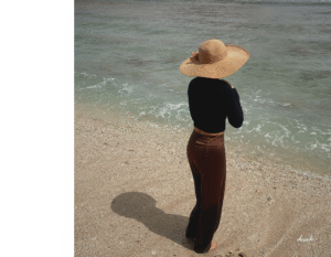 Teva Satin Trousers by hi.deech