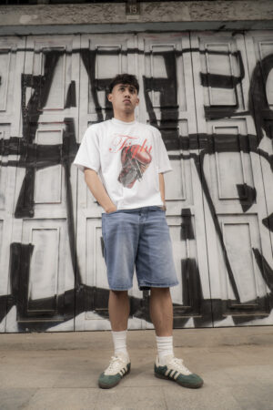 Glove White Boxy Shirt by Limbous