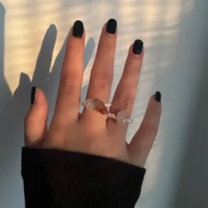 Rock Flakes Ring by hi.deech