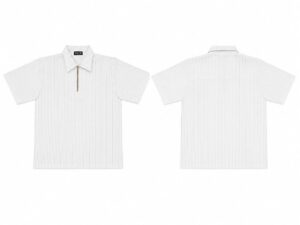 35c9ae0e-7764-406b-b4f2-091f0833ed08 Stripes Half-Zip Shirt White by REIR x 2o